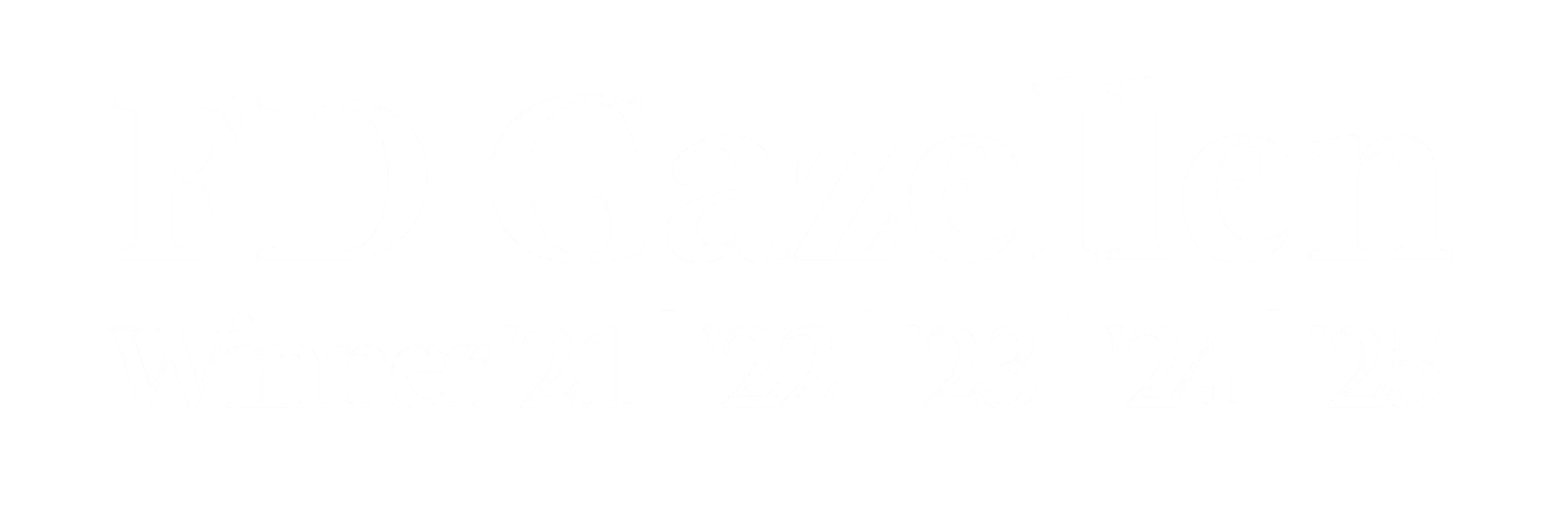 FD gazellen logo met daaronder de jaren 2021-2025 met de tekst 'winner'.
